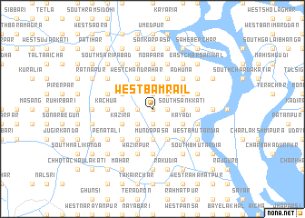 map of West Bāmrāil