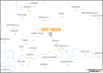 map of Westbend