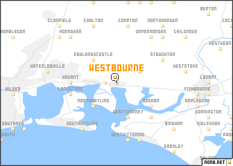 map of Westbourne