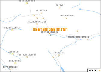 map of West Bridgewater