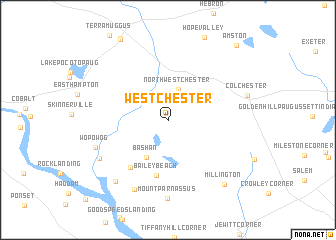 map of Westchester