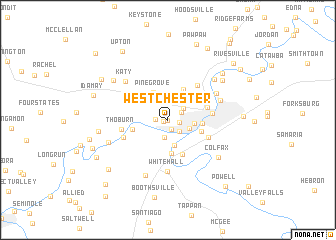 map of Westchester