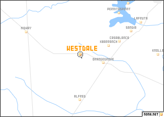 map of Westdale