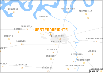 map of West End Heights