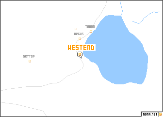 map of Westend