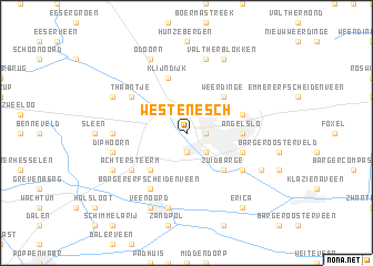 map of Westenesch