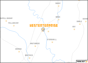 map of West Enterprise
