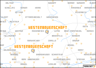 map of Westerbauerschaft