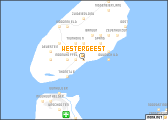 map of Westergeest