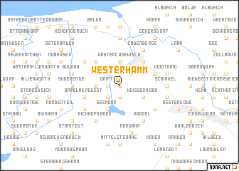 map of Westerhamm