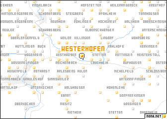 map of Westerhofen