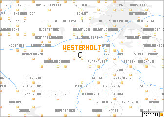 map of Westerholt