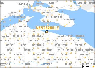 map of Westerholz