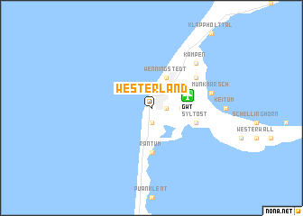 map of Westerland