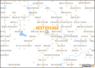 map of Westersode