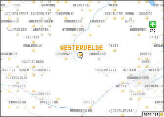 map of Westervelde