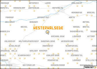 map of Westerwalsede