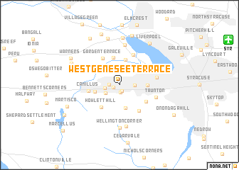 map of West Genesee Terrace