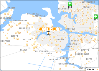 map of Westhaven