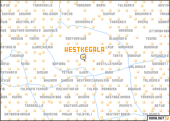 map of West Kegala