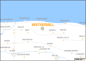 map of West Kendall