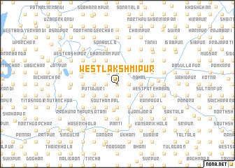 map of West Lakshmīpur