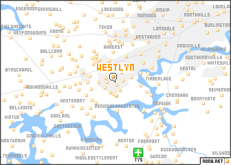 map of Westlyn