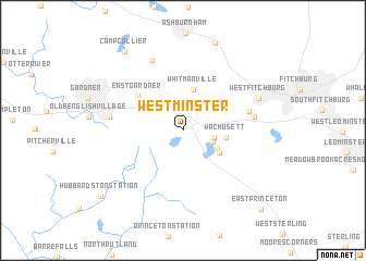 map of Westminster