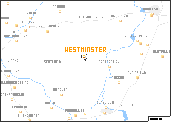 map of Westminster