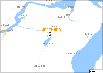 map of Westmond