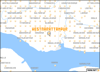 map of West Narattampur