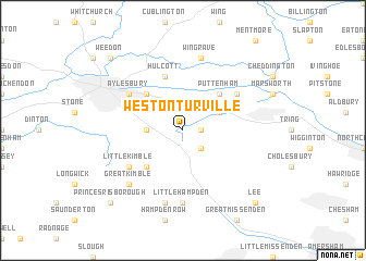 map of Weston Turville