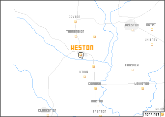 map of Weston