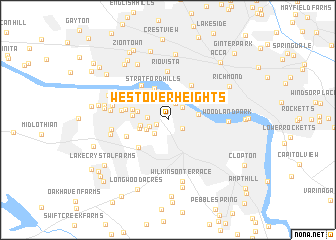 map of Westover Heights