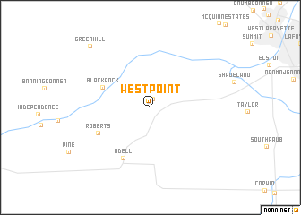 map of Westpoint