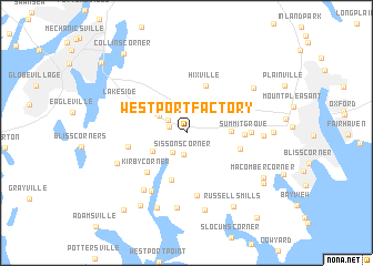 map of Westport Factory