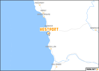 map of Westport