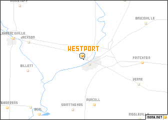 map of Westport