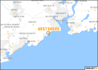 map of West Shore
