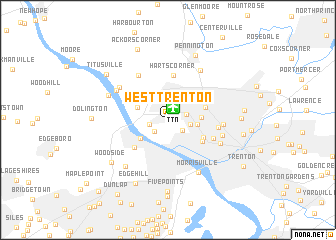 map of West Trenton