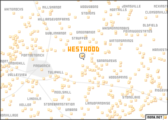 map of Westwood