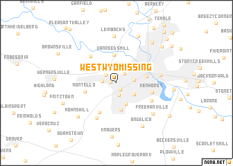 map of West Wyomissing