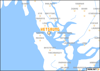 map of Wetgaung