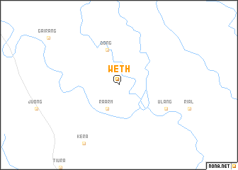 map of Weth