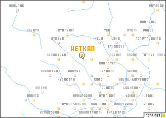 map of Wetkan