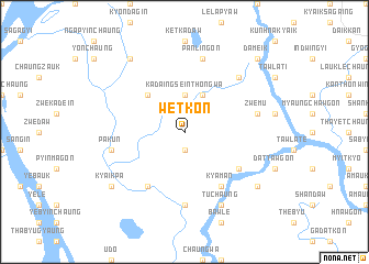 map of Wetkon
