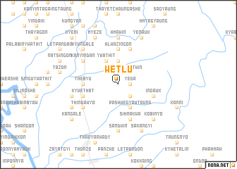 map of Wetlu