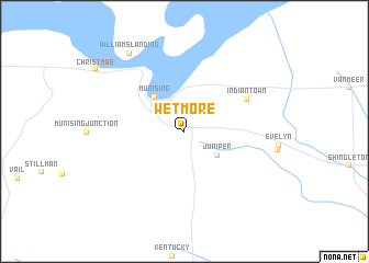 map of Wetmore