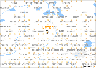 map of Wetro