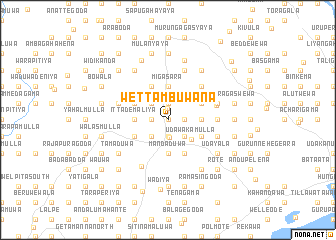 map of Wettambuwana